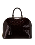 Alma GM, &pound;595, Handbags, Burgundy, Vachetta Leather, Front view